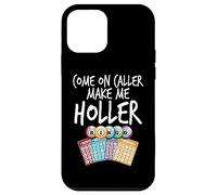 Vamos Caller Hazme Holler Funny Bingo Jugador Mujer Carcasa para iPhone 12 Mini