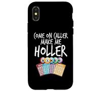 Vamos Caller Hazme Holler Funny Bingo Jugador Mujer Carcasa para iPhone X/XS