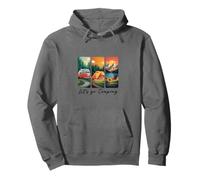 Vamos Camping Aire Libre Naturaleza A Sudadera con Capucha