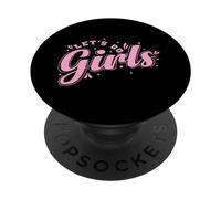 Vamos Chicas Celebrar Dance Music Friends PopSockets PopGrip Adhesivo