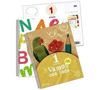 Vamos con todo 1. Primer trimestre. + Lectoescritura + Material manipulativo (Operación Mundo)