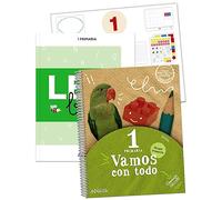 Vamos con todo 1. Primer trimestre. + Leo bien. 2022. + Material manipulativo. (Operación Mundo)