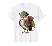 Vamos de excursión aventura con búho Camiseta