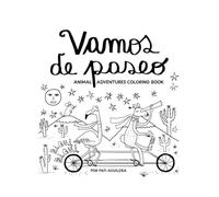 Vamos de paseo: Animal adventures coloring book