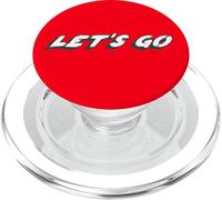 Vamos | Déjanos ir Tiempo para ir Tengo que ir PopSockets PopGrip para MagSafe