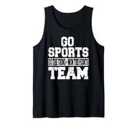 Vamos Deporte Haz El Punto Chiste Sarcástico Camiseta sin Mangas