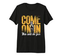 Vamos en Esto será Divertido Amantes de los Perros Belga Malinois Camiseta Premium