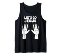 Vamos Jesús Fe Entusiasmo Cristiano Creyente Camiseta sin Mangas