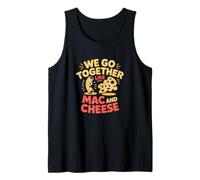 Vamos Juntos como Mac con Queso Pareja Divertida Camiseta sin Mangas