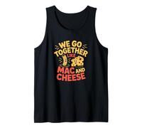 Vamos Juntos como Mac con Queso Pareja Divertida Camiseta sin Mangas