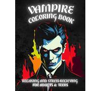 Vampire Dark and Seductive: Mysterious Half-Body Illustrations of Handsome Vampires