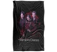 Vampire Diaries Company of Three Manta súper Suave con Tacto Sedoso - 91 x 147 cm