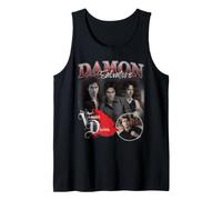 Vampire Diaries Damon Crow Homage Camiseta sin Mangas