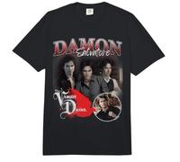 Vampire Diaries Damon Crow Homage Comfort Colors Adult Heavyweight T-Shirt