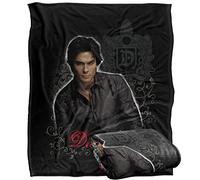 Vampire Diaries Damon Manta súper suave con tacto sedoso - 152 x 127 cm