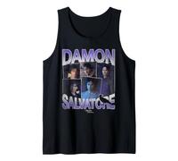 Vampire Diaries Damon Salvatore Homage Camiseta sin Mangas