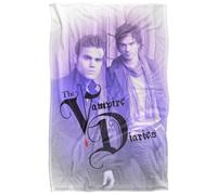 Vampire Diaries Stefan and Damon Manta súper Suave con Tacto Sedoso - 91 x 147 cm