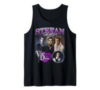 Vampire Diaries Stefan Heart Homage Camiseta sin Mangas