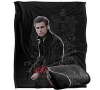 Vampire Diaries Stefan Manta súper suave con tacto sedoso - 152 x 127 cm
