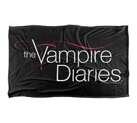 Vampire Diaries Tvd Logo Manta súper Suave con Tacto Sedoso - 91 x 147 cm