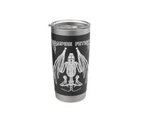 Vampire Fetish Bat Skeleton Vaso térmico de acero inoxidable de doble pared