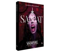 VAMPIRE MASQUERADE SABBAT BLACK HAND HC | Libro de consulta de tapa dura para jugadores y narradores de historias de V5, con caminos de iluminación y guía antagonista