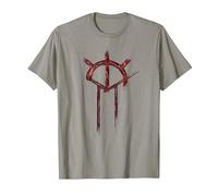 Vampire: The Masquerade Bloodlines 2 Icono Rojo Camiseta, Hombre, Pizarra, S