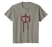 Vampire: The Masquerade Bloodlines 2 Icono Rojo Camiseta, Niños, Pizarra, 2 años