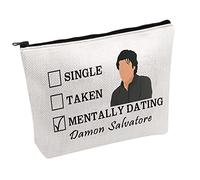 Vampire Tv Show - Bolsa de maquillaje individual tomada mentalmente saliendo con Damon Salvatore, Individual - B, moderno