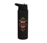 Vampirecore de Velvet Vampire Society para Halloween Stainless Steel Insulated Water Bottle