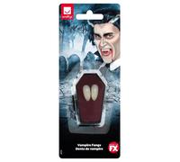 Vampiro Colmillo Dientes Tapas Halloween Terror Disfraz Adulto Accesorio