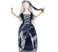Vampiro Disfraz Niña, Vestido De Halloween para Niñas Disfraz De Bruja Gótica Elegante Atuendo De Novia De Noche Oscura para Niños Ropa Informal De Fiesta