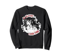 Vampiro Gótico Chica Retro Horror Manga Bloody Bites Oscuro Sudadera
