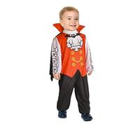 Ciao Vampiro Pequeño disfraz mono baby (Talla 2-3 años) con capa