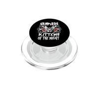 Vampurrs Kittens of The Night Funny Kitten Cat Lovers PopSockets PopGrip para MagSafe