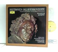 van Beethoven Ludwig Wilhelm Kempff und Ferdinard Leitner - 5 Klavierkonzerte