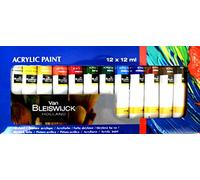 Van Bleiswijck Holland - Pintura acrílica (12 x 12 ml), varios colores