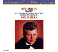 Van Cliburn Beethoven: Piano Sonatas Nos. 8, 14, 23 & 26, (CD) (Importación USA)