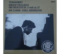 VAN CLIBURN - KYRILL KONDRASCHIN - TSCHAIKOWSKY - KONZERT FÜR KLAVIER UND ORCHESTER NR.1 b-moll op.23 - RCA RED SEAL - NEW ORTHOPHONIC HIGH FIDELITY RECORDING - VINYL