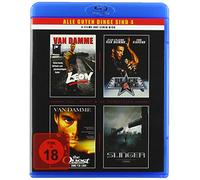 van Damme - 4 Filme - 1 Blu-Ray (Leon - Black Eagle - The Quest - Slinger) [Alemania] [Blu-ray]