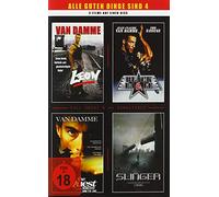 van Damme - 4 Filme - 1 DVD (Leon - Black Eagle - The Quest - Slinger) [Alemania]