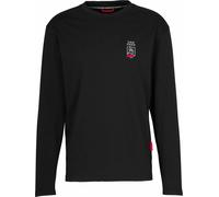 Van Deer - Camisetas - Essential Longsleeve Black para Mujer de Algodón - Talla L - Negro Negro L