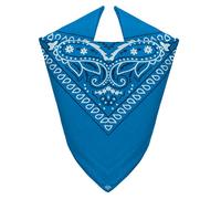 Van Der Rich ® - Bandanas Paisley 100% Algodón para Hombres Mujeres (Turquesa, TU)