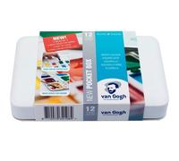 VAN GOGH Caja de acuarelas Pocket 12 1/2 Godets