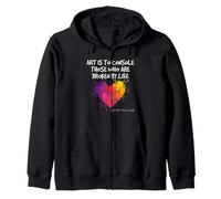 Van Gogh Art Cita Vida Rota, Artista Inspiración Corazón Vibe Sudadera con Capucha