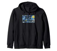 Van Gogh Art Matters Noche Estrellada Artista Maestro Creatividad Sudadera con Capucha
