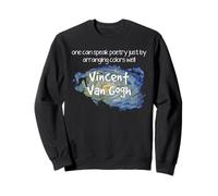 Van Gogh Cita Arte Color Poesía Pintor Creatividad Diseño Sudadera