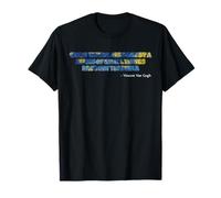 Van Gogh Cita Grandes Cosas Artista Motivación Historia del Arte Camiseta
