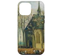 Van Gogh - Congregación dejando la Iglesia en Nuenen Carcasa para iPhone 12 Pro MAX