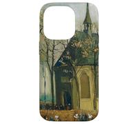 Van Gogh - Congregación dejando la Iglesia en Nuenen Carcasa para iPhone 14 Pro